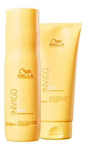  Kit Invigo Sun Shampoo E Condicionador - Wella