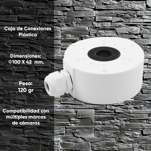 Hilook Kit De Cámara + Montaje Cámara De Seguridad Tipo Bala Ip 4 Mp Con 30 Mts Ir Para Vision Nocturna Protección Ip67 Para Uso Exterior Modelo Ipcb140h(c)/xs