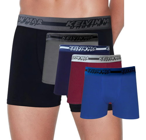 5 Cuecas Algodão Short Box Masculina Atacado Revenda Adulto