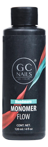 Monomero Gc Nails 120ml Para Uñas Polvo Acrilico Diluyente