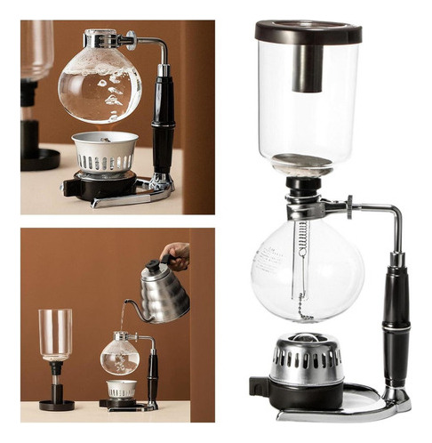 . Cafetera De Sifón Cafetera Vacía De 160x110x360 Mm