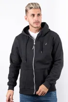 Comprar Campera Canguro Hombre Algodón Frisa Buzo Con Cierre Moha