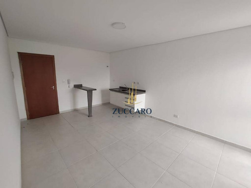 Kitnet Com 1 Dormitório Para Alugar, 26 M² Por R$ 1.040,00/mês - Parque Renato Maia - Guarulhos/sp - Kn0088