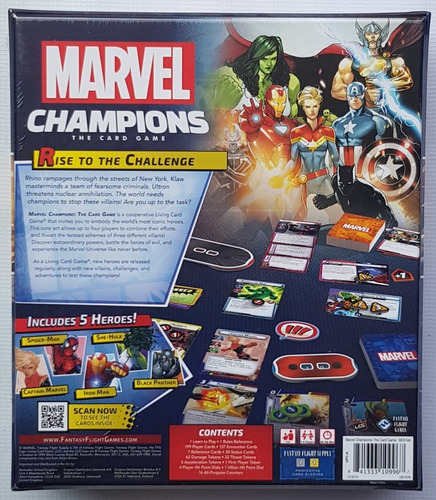 Marvel Champions Card Game Juego De Mesa / Boardgame Nuevo!!