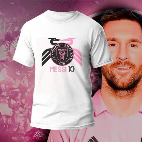 Remera Estampada De Club Internacional De Futbol De Miami