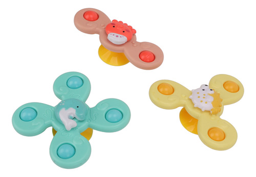 Ventosa Giratoria Top Baby Toys Con Forma De Flor, 3 Unidade