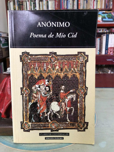 Poema De Mio Cid. Anónimo. Ediciones Mestas. Clasicos