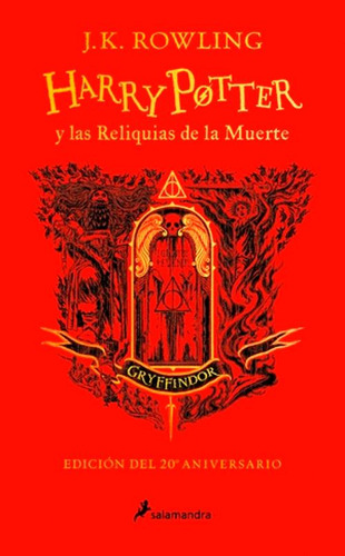 Libro Harry Potter Y Las Reliquias De La Muerte (20 Aniv. G