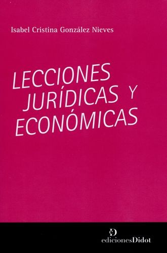 Libro Lecciones Jurídicas Y Económicas