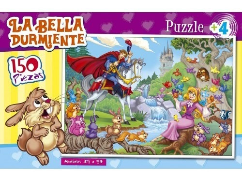 Puzzle Rompecabezas La Bella Durmiente 150 Piezas Implas