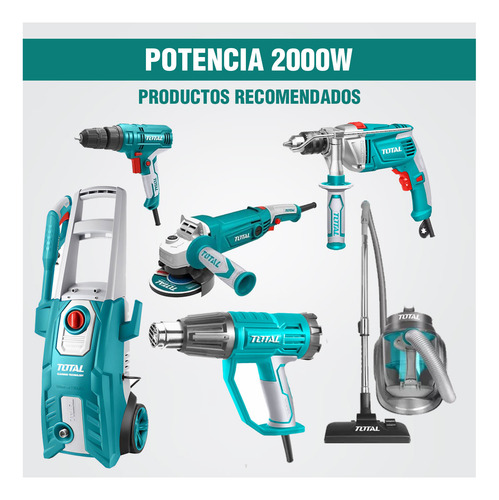 Generador Inverter Gasolina Corriente 2000w Total Tp523006