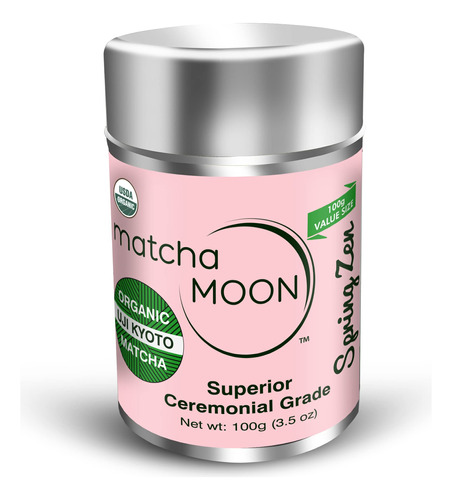 Matcha Moon Te Verde Matcha Japones Organico De Grado Ceremo