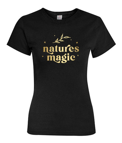 Polera Estampada Mujer Natures Magic Naturaleza Magica