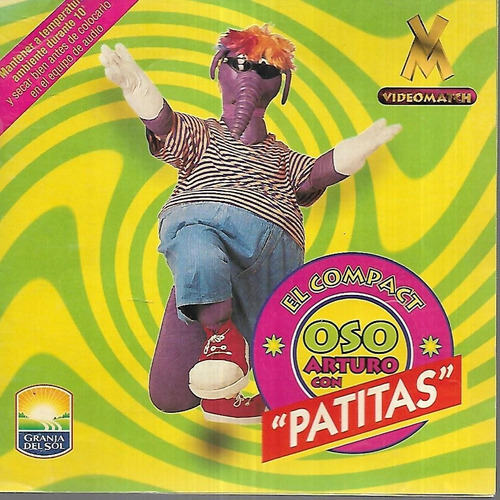 El Oso Arturo Album Con Patitas Videomatch Tinelli Cd