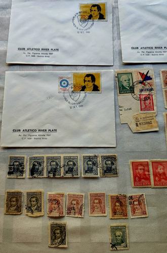 Estampillas Conmemorativas Próceres De La Patria 1930 1981 (Usado)