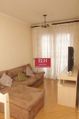 Imagem 2 de 27 de Apartamento Com Sacada, Vista Para Campo De Golf 2 Dormitórios À Venda, 58 M² Por R$ 392.000 - Jardim Marajoara - São Paulo/sp - Ap0046