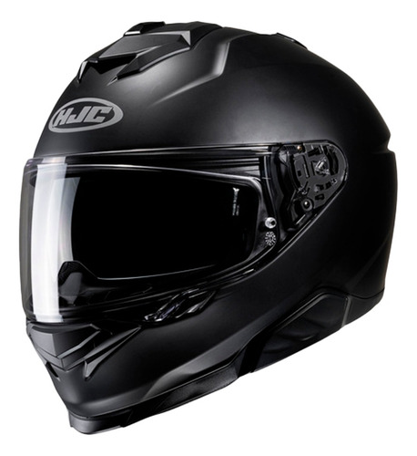 Casco Moto Integral Hjc I71 Negro Matte / Incluye Pinlock