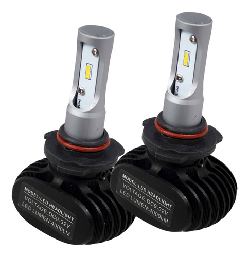 2 Focos 9005 Led S1 Csp Lumileds 8000 Lumens Luz Blanca