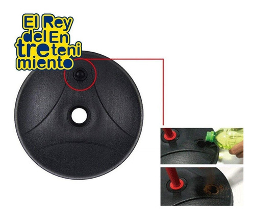 Imagen 4 de 7 de Tablero Aro Basketball + Base + Red+ Pelota +inflador El Rey