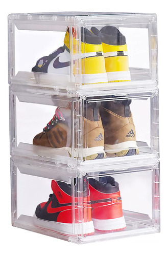 Joonly Caja De Almacenamiento De Zapatos, Paquete De 3 Orga.