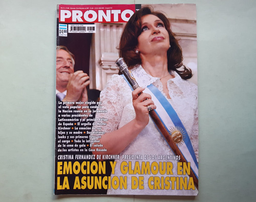 Revista Pronto / Cristina Kircher 2007 / Nazarena Vélez