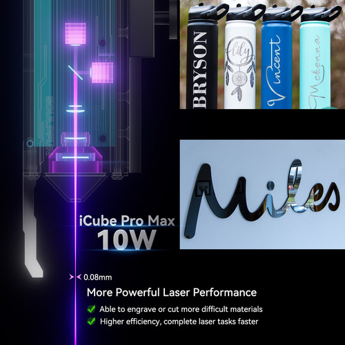 Sculpfun Icube Pro Max 10w Laser Engraver Logo Maker Machine