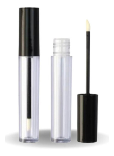 Frasco Gloss Vazio 4,5ml Pincel Premium Kits De Maquiagem 5u
