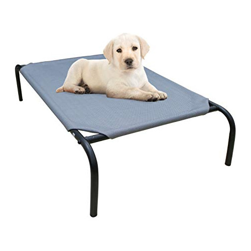Heavy Duty Steel-framed Portable Elevated Pet Bed, Elev...