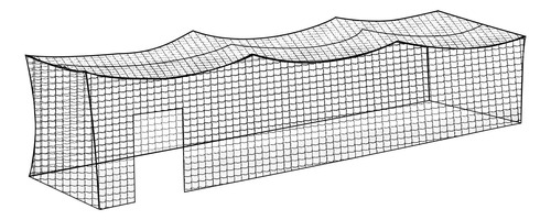 Aoneky Red De Nailon Para Jaula De Bateo De Béisbol, Solo Re