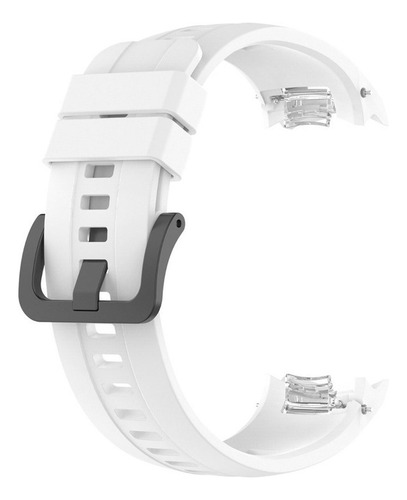 Correa De Reloj De Silicona Para Reloj Gs Pro Honor Color Blanco