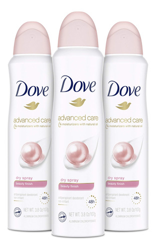 Dove Desodorante Antitranspirante En Aerosol Seco Para Muje.