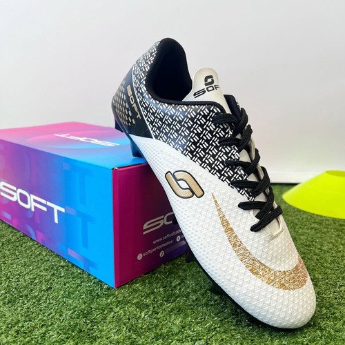 Botin Botines Fútbol 11 Zapatilla Tapones Hombre Césped B22a