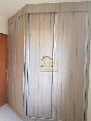 Apartamento Com 2 Dormitórios À Venda, 60 M² Por R$ 300.000 - Jardim Botânico - Ribeirão Preto/sp - Ap2795