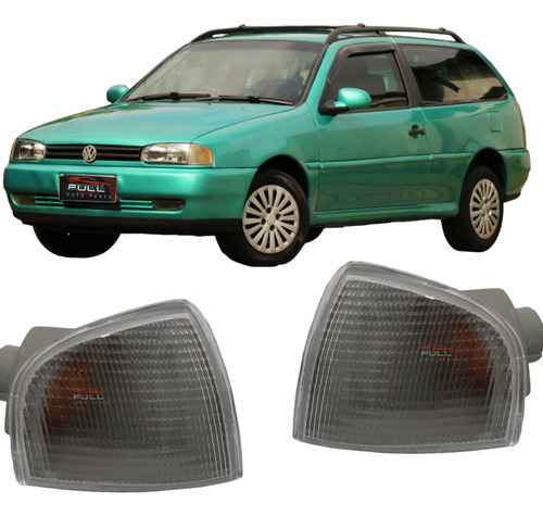 Par Pisca Seta Dianteira Gol G2 1995 A 99 Cristal Mod Cibié