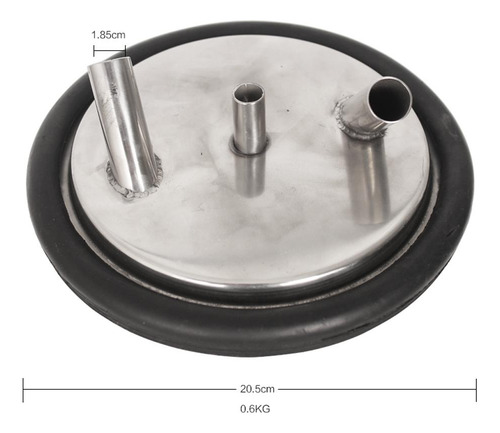 Material De Aço Inoxidável Balde Tampa Da