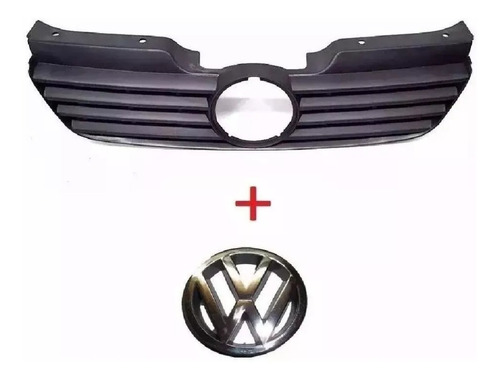 Parrilla + Logo Volkswagen Gol G3 2000 2001 2002 2003 2004.