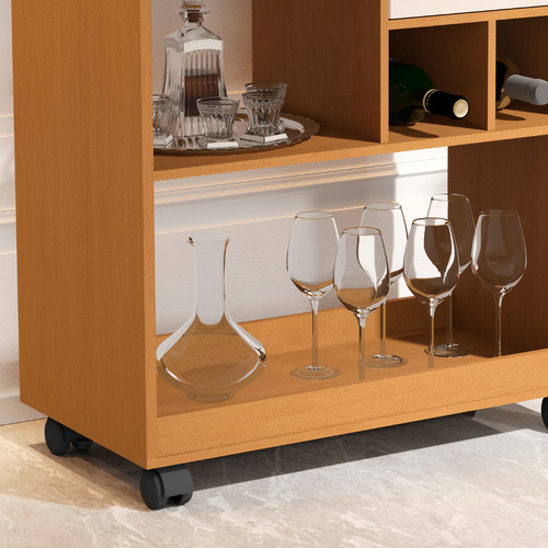 Aparador Bar 4000 Design Moderno Nature Off White Jb Bechara