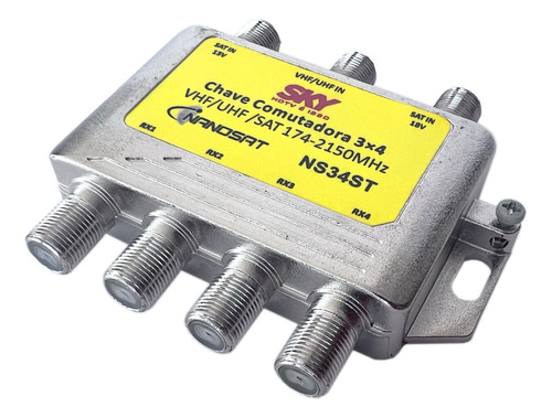 5 Chaves Comutadoras Sky 3x4 Pode Substituir Diseqc Diplexer