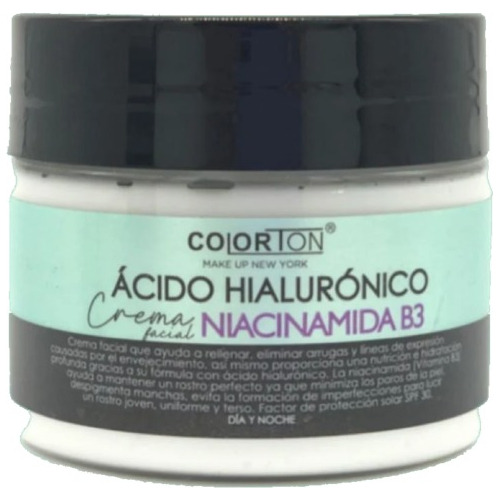 Crema Acido Hialuronico Con Niacinamida B3 Colorton Manchas
