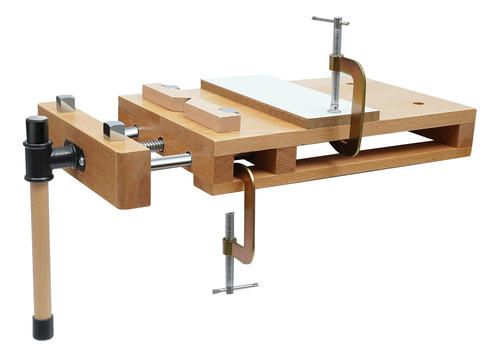 Banco De Trabajo Portátil De Madera Con Clips Y Bloques De L