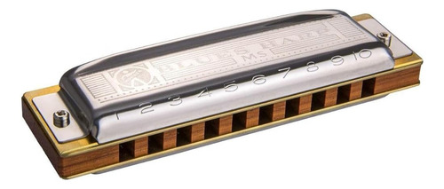 Gaita Hohner Blues Harp, Key Of C, Aço Inoxidável (5...