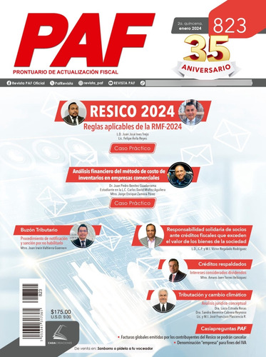 Revista Paf 823