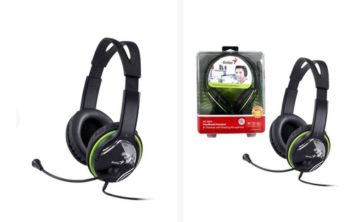 Audífono Multimedia Genius Hs-400 Negro