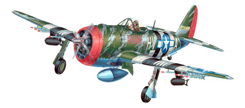 Maqueta P-47d Thunderbolt Guillow
