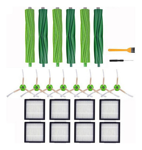Rollo De Cepillo De Filtro Hepa Para Roomba Serie I7 E5 E6 I