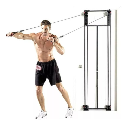 Ejercitador Multi Gimnasio De Puerta Trabaja Cuerpo Completo