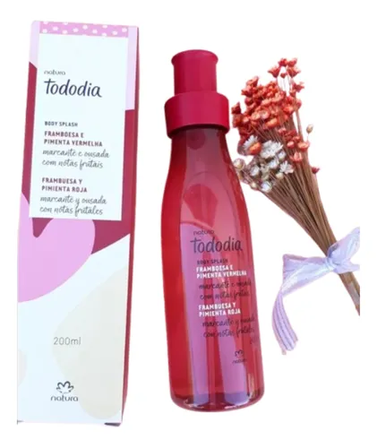 Natura Tododia Frambuesa Y Pimienta Rosa Body Splash 200 Ml
