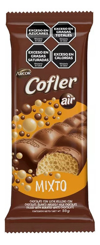 Chocolate Blanco Con Leche Cofler Air X 10 Un Srj