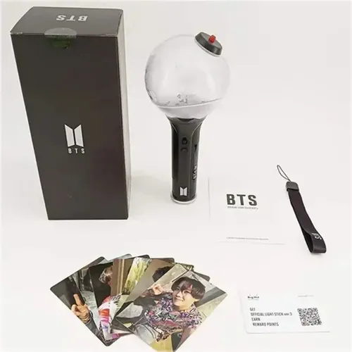 BTS OFFICIAL LIGHT STICK VER.3 新品未開封 Zxebts Army Bomb V3 Original, Bastão De Luz Bluetooth