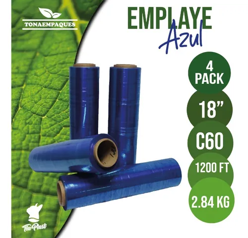 comprar Rollo Emplaye Playo Pelicula Colores 4 Pieza\u002F2.84 Kg X Rollo